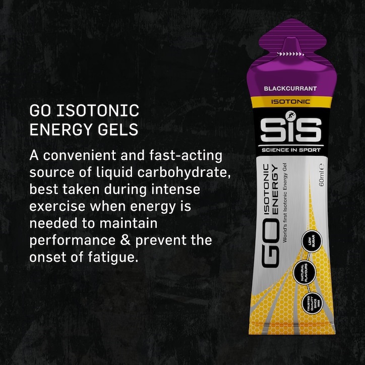 SiS GO Isotonic Energy Gel Blackcurrant 60ml